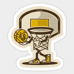 Basketball Sticker